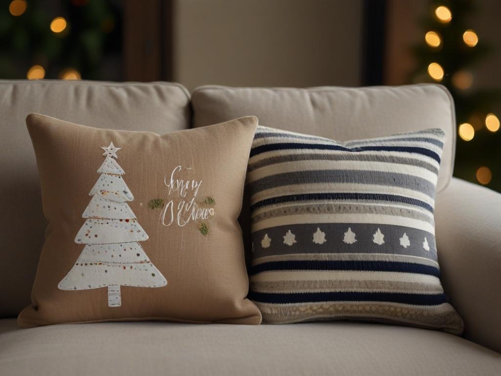 christmas pillows photo